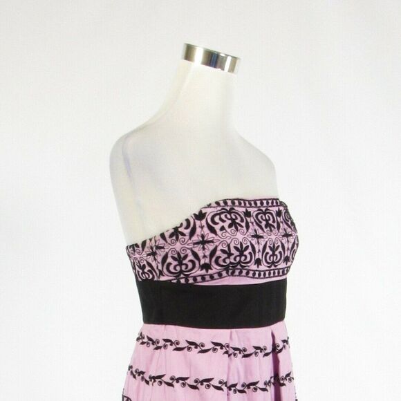 Lavender HELEN WANG empire waist dress 6 - Picture 4 of 8